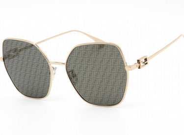Fendi FE40033U 10C Shiny Gold DH/Smoke Mirror