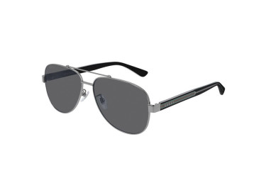 Gucci GG0528S 002 Ruthenium/Grey