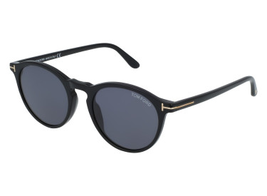 Tom Ford FT0904 01A Black/Smoke 50mm
