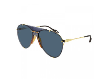 Gucci GG0740S 002 Gold/Blue
