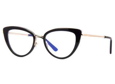 Tom Ford FT5580-B 001 Shiny Black 53mm
