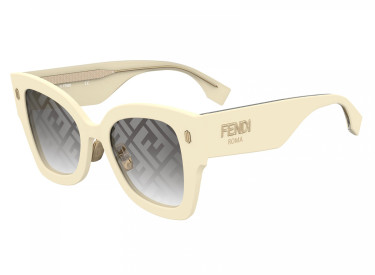 Fendi FF0434/G/S SZJ/7Y Ivory/Grey