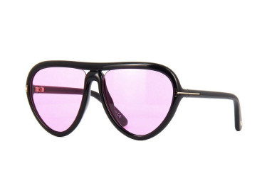 Tom Ford FT0769 01Y Shiny Black/Violet