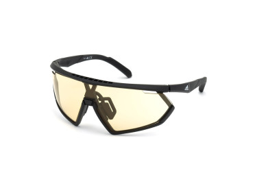Adidas SP0001 02E Matte Black/Yellow to Grey Photochromic