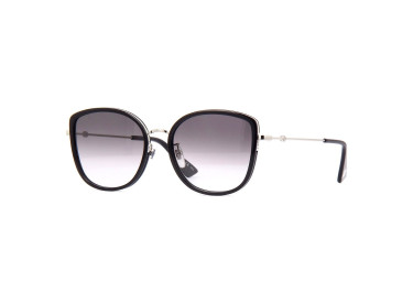 Gucci GG0606SK 002 Black Silver/Grey