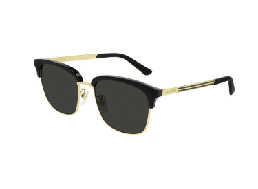 Gucci GG0697S 001 Black Gold/Grey