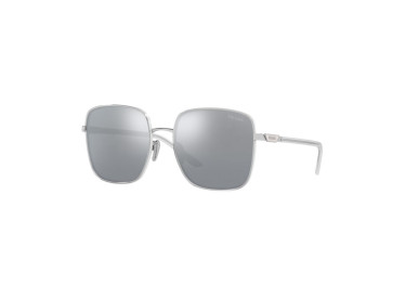 Prada PR55YS 1BC02R Silver / Blue Mirror Silver