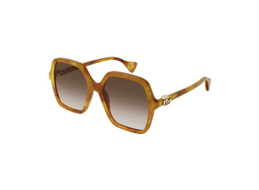 Gucci GG1072SA 003 Blonde Havana/Brown