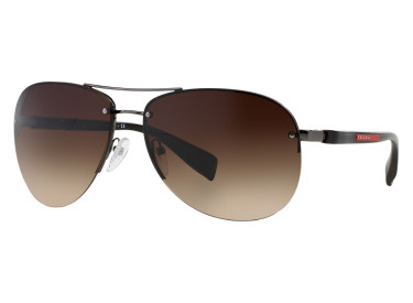Prada Sport PS56MS 5AV6S1 Gunmetal/Brown Gradient