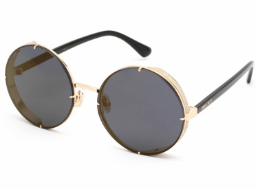 Jimmy Choo LILO/S 0LKS K1 Gold Blue / Brown Gold Mirror