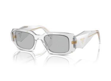 Prada PR17WS 12R30B Transparent Grey/Light Grey