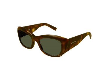 Saint Laurent SL498 002 Havana/Green