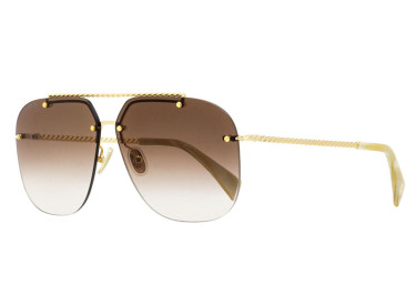 Lanvin LNV108S 740 Gold / Gradient Brown