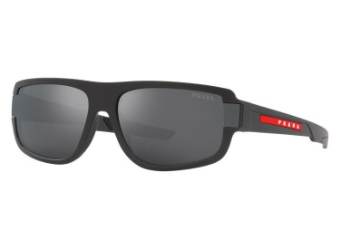 Prada Sport PS03WS UFK07G Grey Rubber/Grey Mirror Black