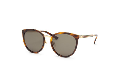 Gucci GG0077SK 004 Havana/Green