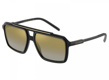 Dolce & Gabbana DG6147 501/6E Black/Gold/Brown 57mm