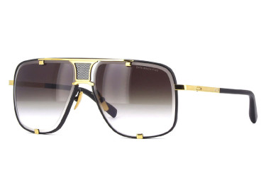 Dita MACH-FIVE DRX-2087-A  Matte Black/Yellow Gold/Dark Grey to Clear - AR