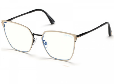 Tom Ford TF5574-B 021 Ivory Black