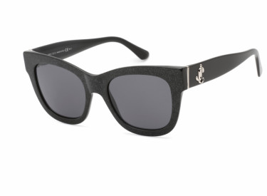 Jimmy Choo JAN/S 0DXF Glitter Black/Grey
