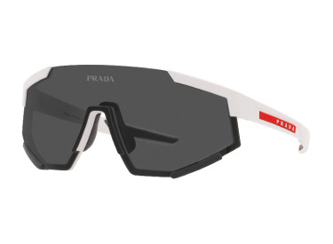 Prada Sport PS04WSF TWK06F White Rubber/Dark Grey