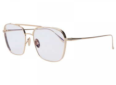 Tom Ford TF5659-B 028 Shiny Rose Gold/ Blue Block 56mm