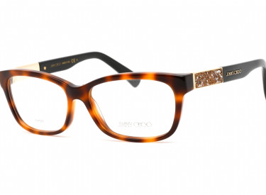 Jimmy Choo JC110 06VL 00 Havana Black 53mm