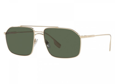 Burberry BE3130 10099A Gold/Polarized Green