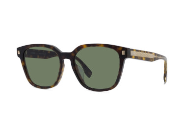 Fendi FE40001U 52N Dark Havana/Dark Green