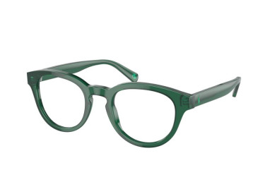 Polo Ralph Laurent PH2262 6084 Shiny Transparent Green 50mm