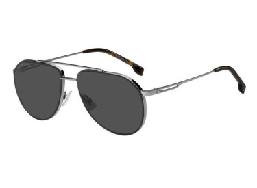 Hugo Boss BOSS 1326/S 31Z/IR Ruthenium/Havana/Dark Grey with Light Mirror