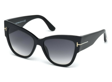 Tom Ford FT0371 01B Shiny Black/Gradient Grey