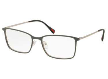 Prada Sport PS51LV 3681O1 Top Grey Rubber/Silver Rubber 54mm
