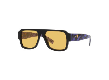 Prada PR22YS 1AB0B7 Shiny Black/Yellow