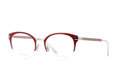 Jimmy Choo JC215 0LHF 00 Opal Burgundy 50mm