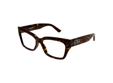Balenciaga BB0274O 002 Havana 55mm