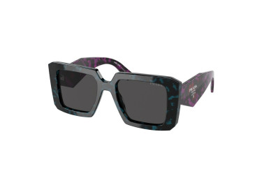 Prada PR23YSF 06Z5S0 Teal Tortoise/Dark Grey