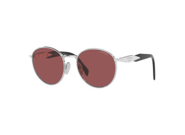 Prada PR56ZS 1BC08S Silver/Dark Violet