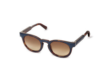 Loewe LW40003U 54G Blue Leather/Brown Mirror