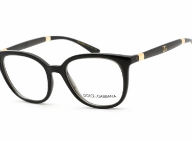 Dolce & Gabbana DG5080 3246 Black/Transparent Black 50mm