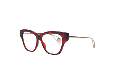 Gucci GG0438O 004 Red Havana