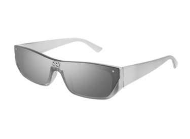 Balenciaga BB0080S 002 Silver/Silver Mirrored