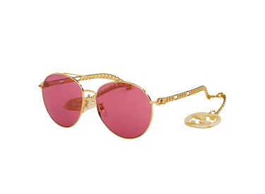 Gucci GG0725S 003 Gold/Red