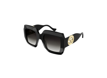 Gucci GG1022S 006 Black/Grey Gradient