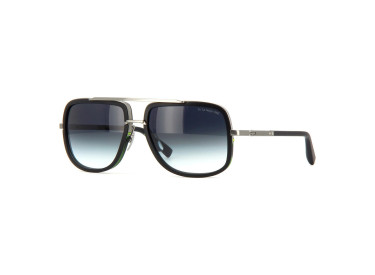Dita MACH-ONE-DRX-2030-E-59 Matte Black/Antique Silver/Grey Gradient