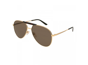 Gucci GG0242S 002 Gold/Brown