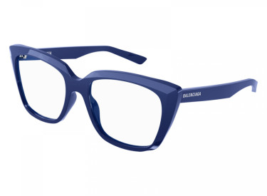 Balenciaga BB0062O 006  Blue 53mm
