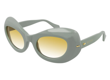 Gucci GG0990S 002 Greyish Green/Yellow Gradient