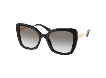 Prada PR03YS 1AB0A7 Black/Grey Gradient
