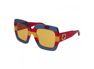 Gucci GG0178S 002 Multicolor Blue Red