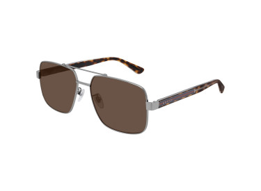 Gucci GG0529S 002 Ruthenium Havana/Brown
